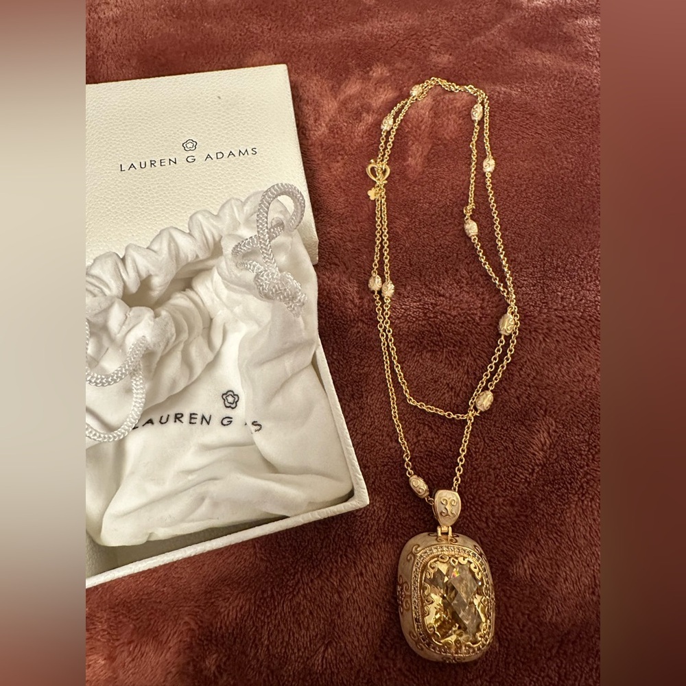 Lauren G. Adams Morrocan Pendant Necklace